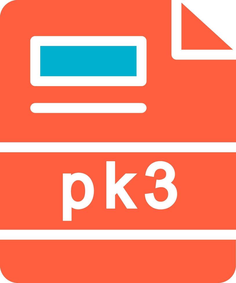 pk3 kreativ Symbol Design vektor