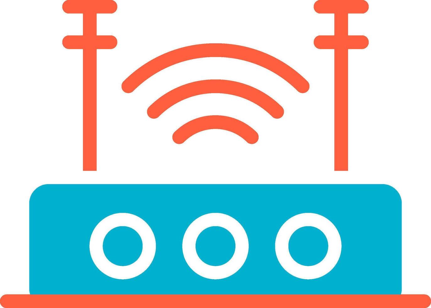 Wifi kreatives Icon-Design vektor