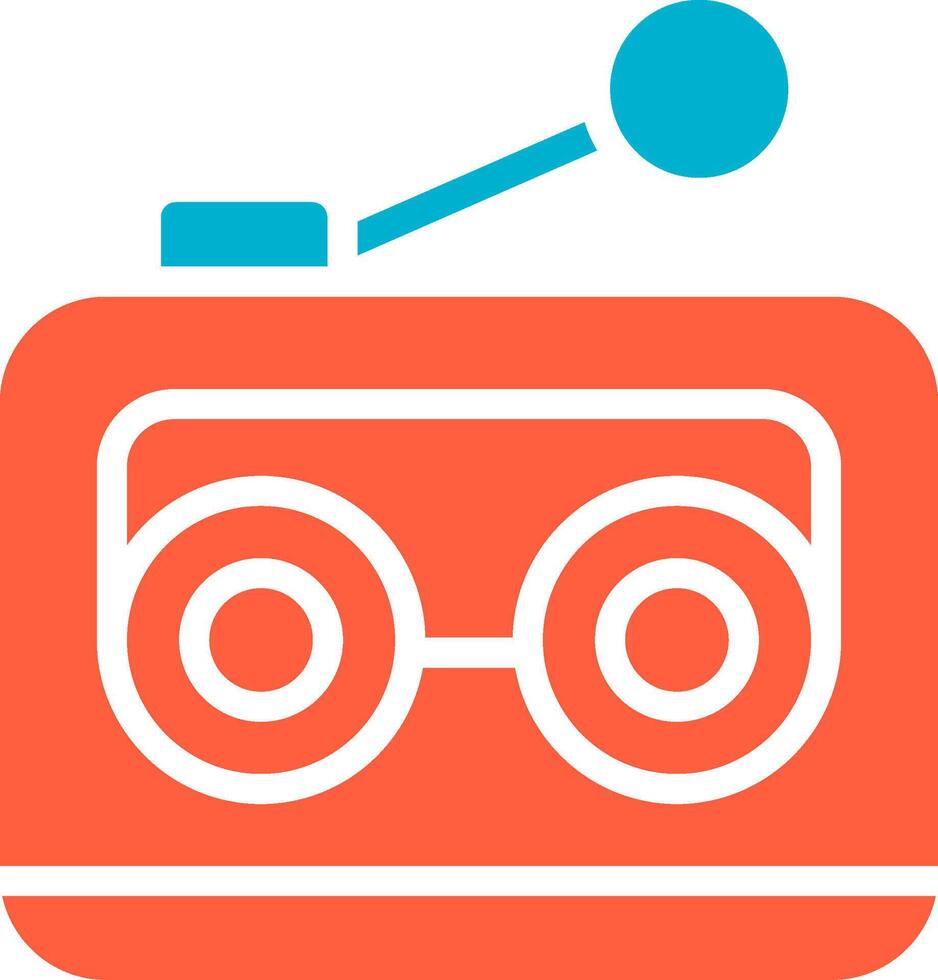 Radio kreatives Icon-Design vektor