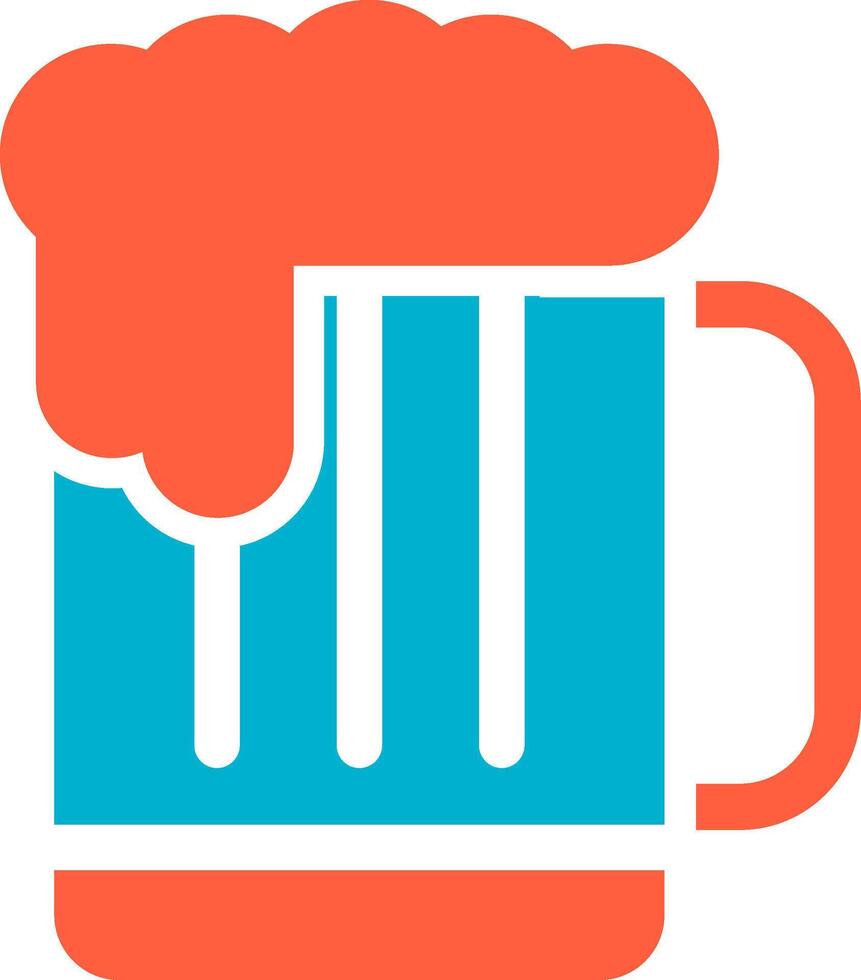 Bier kreatives Icon-Design vektor