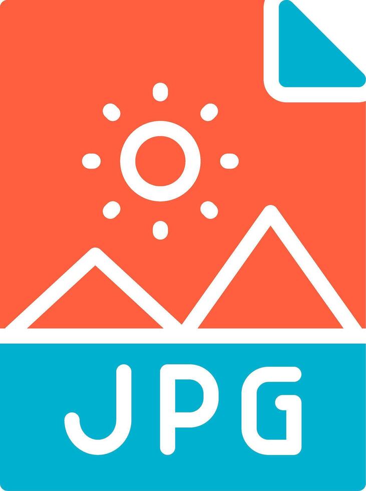 jpg-Datei kreatives Icon-Design vektor