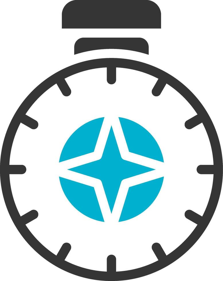 Kompass kreatives Icon-Design vektor