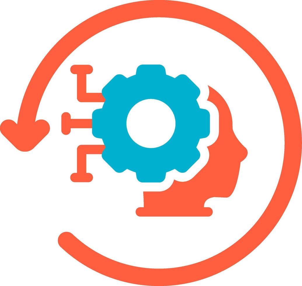 umkehren Ingenieurwesen kreativ Symbol Design vektor