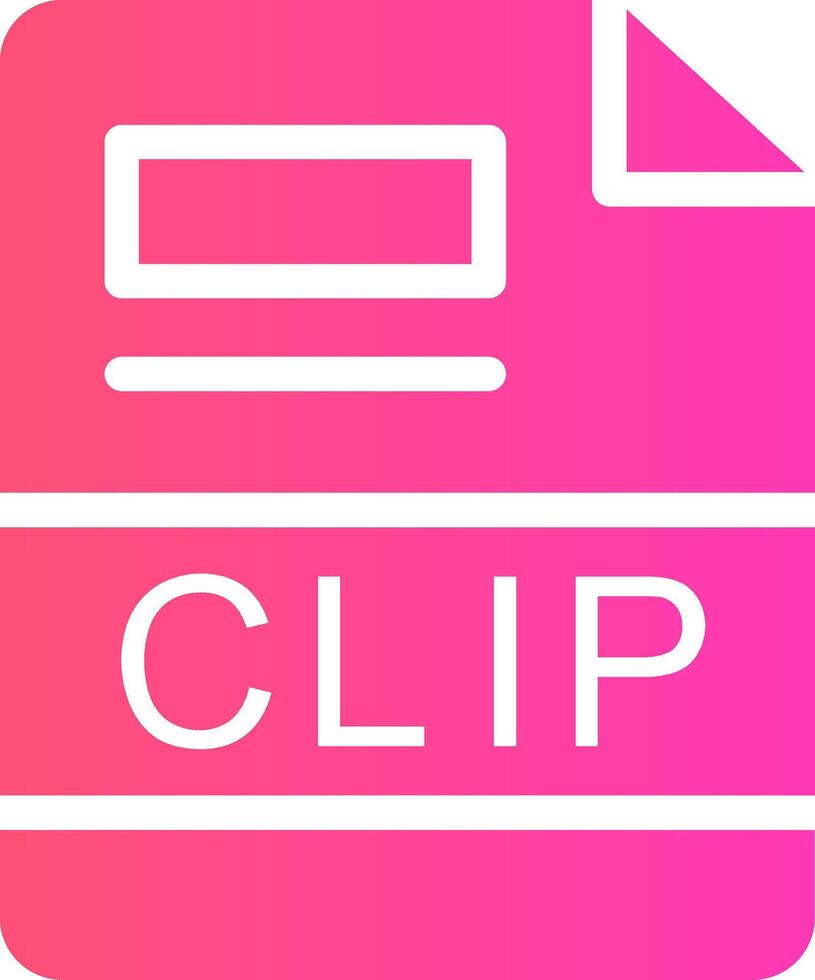 Clip kreativ Symbol Design vektor