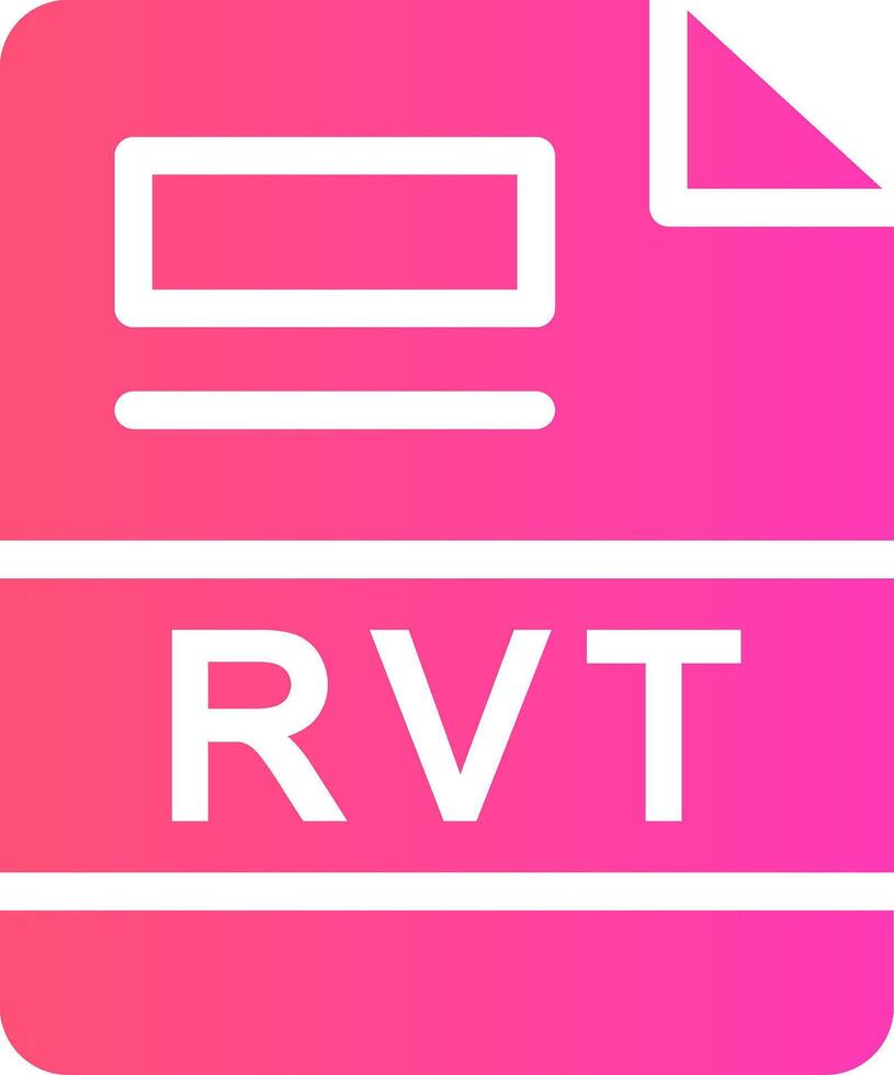 rvt kreativ ikon design vektor