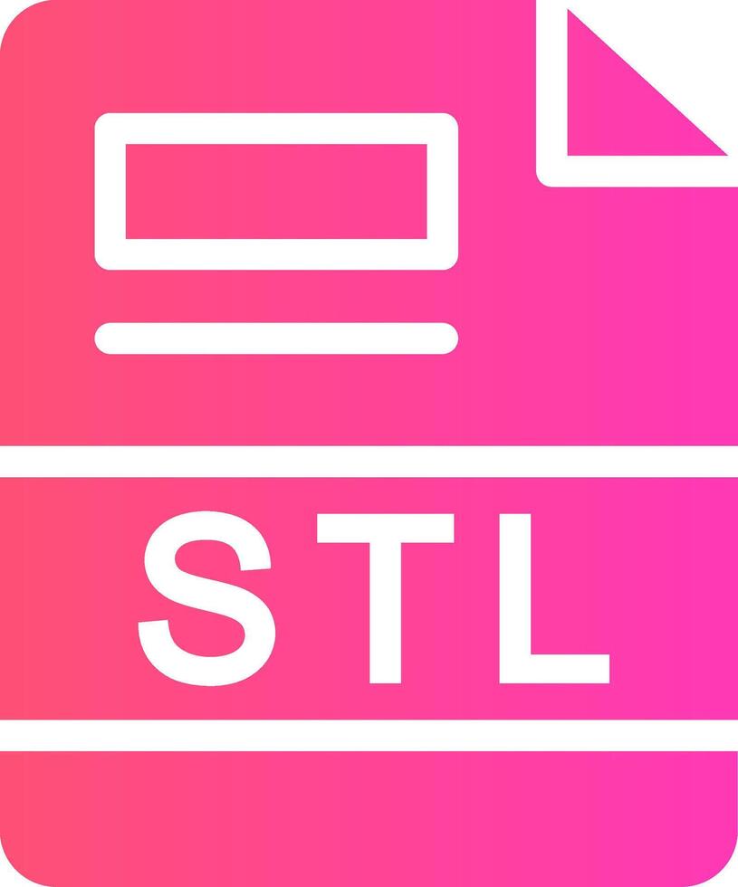 stl kreativ Symbol Design vektor