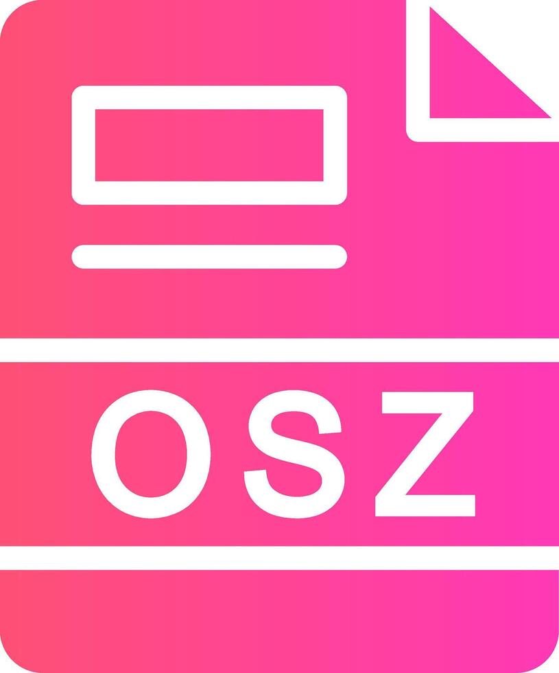 osz kreativ Symbol Design vektor