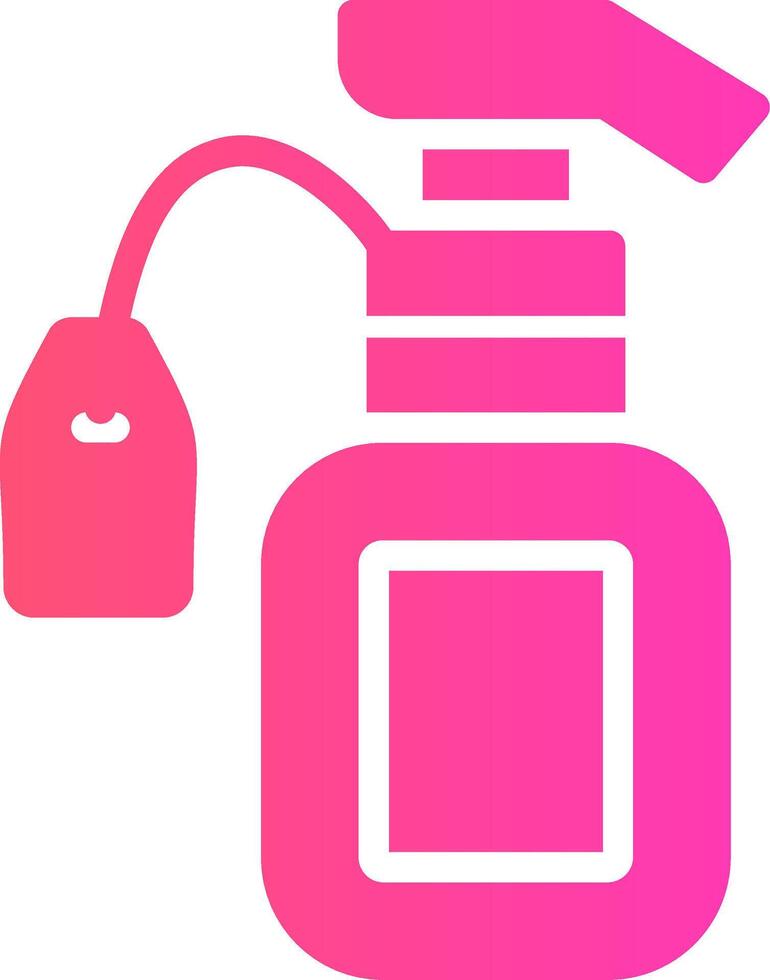 Shampoo kreatives Icon-Design vektor