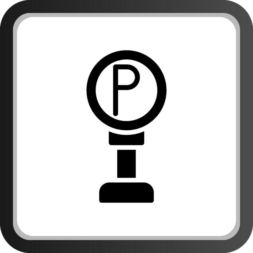 Parkschild kreatives Icon-Design vektor