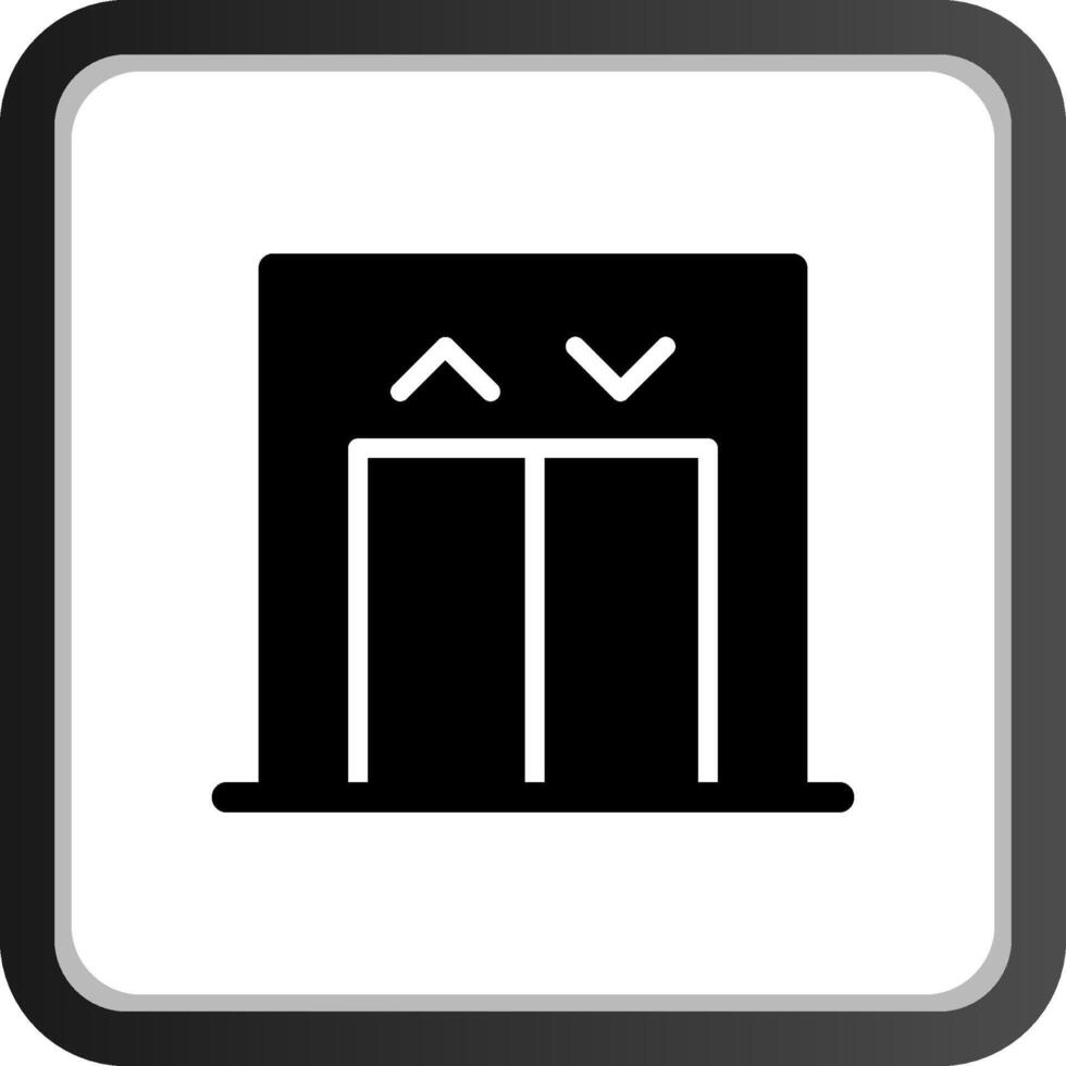 Aufzug kreatives Icon-Design vektor