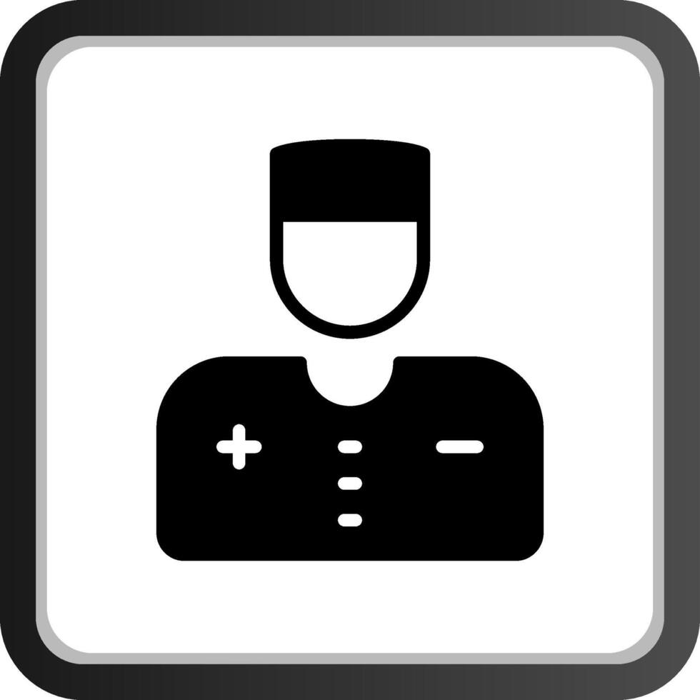 Krankenschwester kreatives Icon-Design vektor