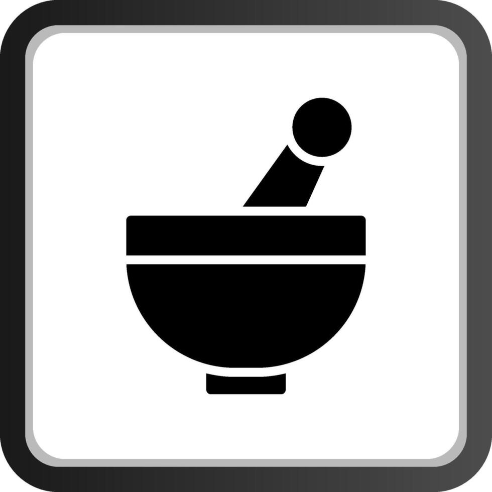 Mörtel kreatives Icon-Design vektor