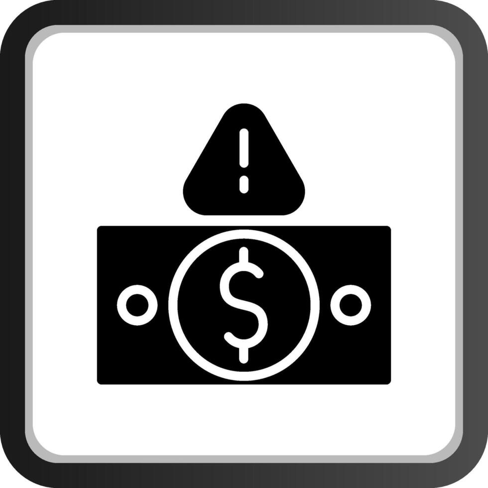 Geld kreatives Icon-Design vektor