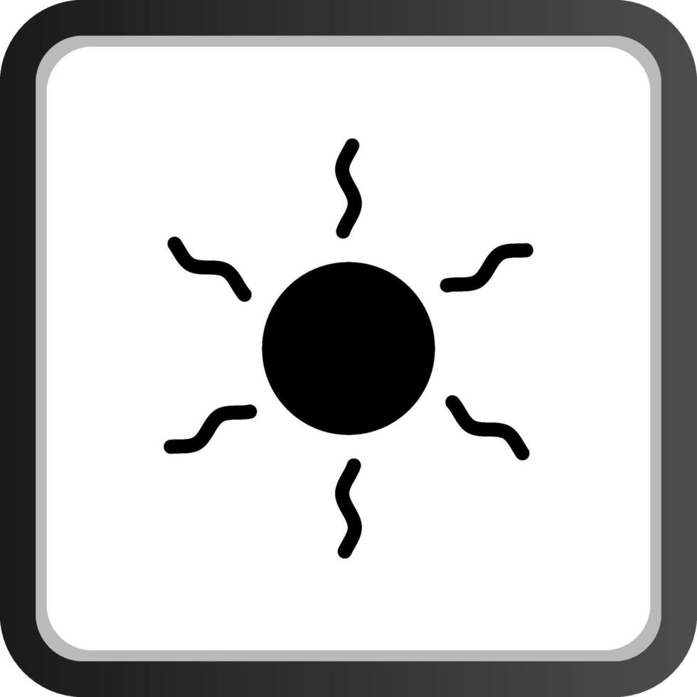 Sonne kreatives Icon-Design vektor