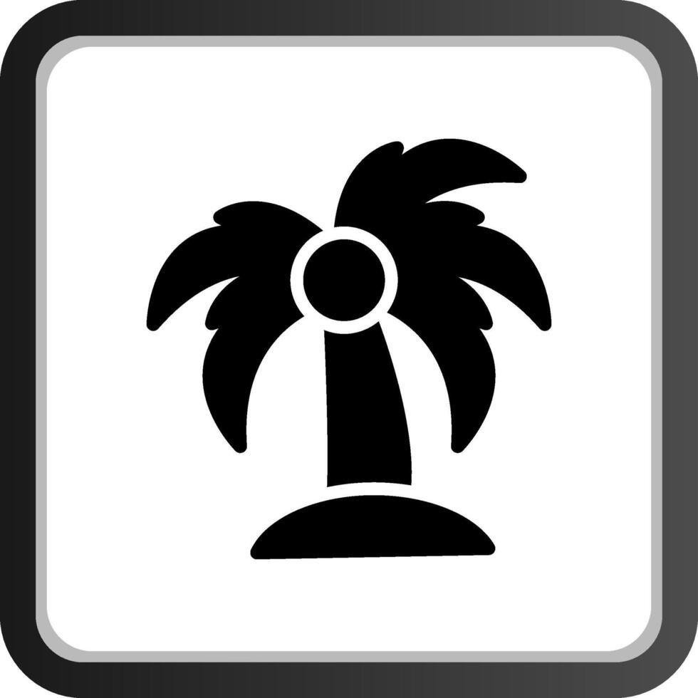 Insel kreatives Icon-Design vektor
