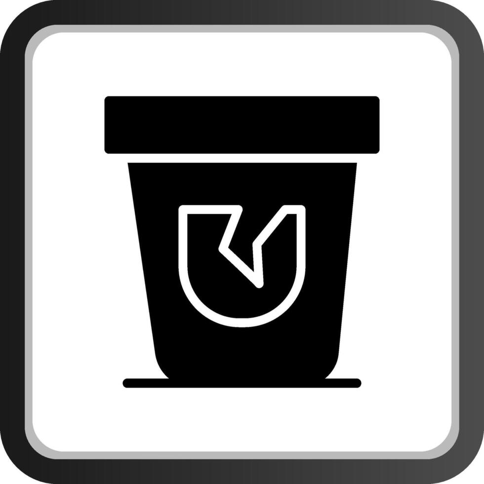 Trash-kreatives Icon-Design vektor