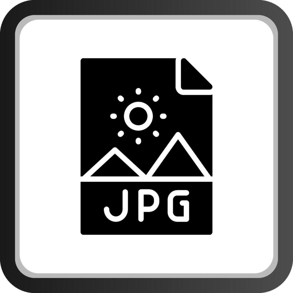 jpg-Datei kreatives Icon-Design vektor