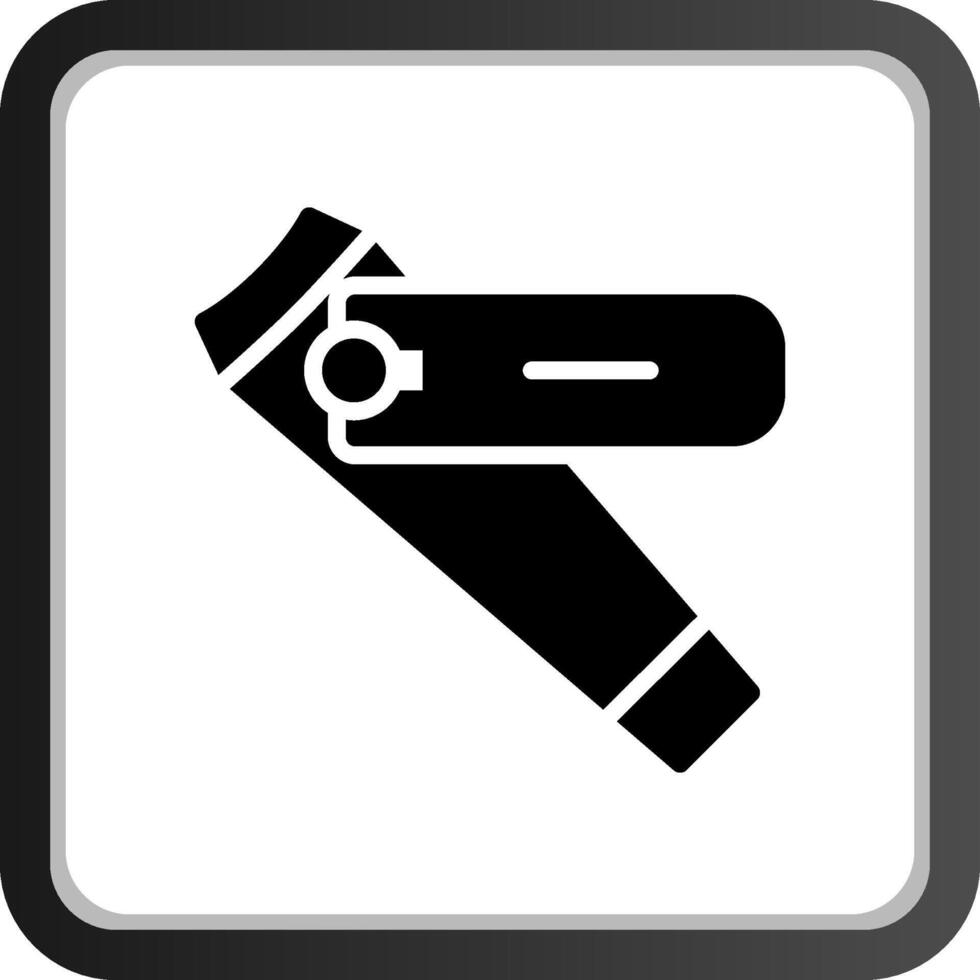 Nagelschneider kreatives Icon-Design vektor