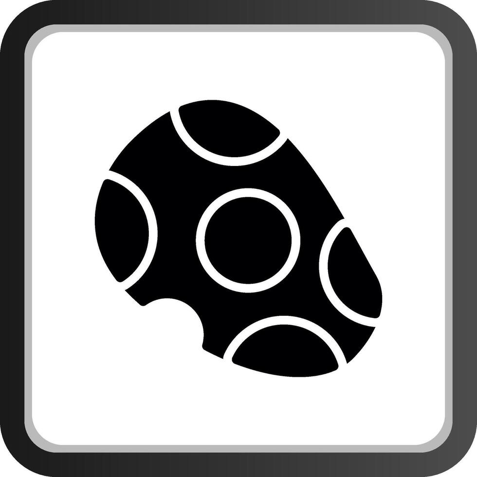 Asteroid kreativ Symbol Design vektor