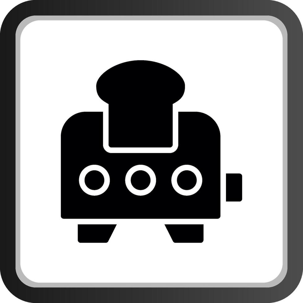 Toaster kreatives Icon-Design vektor