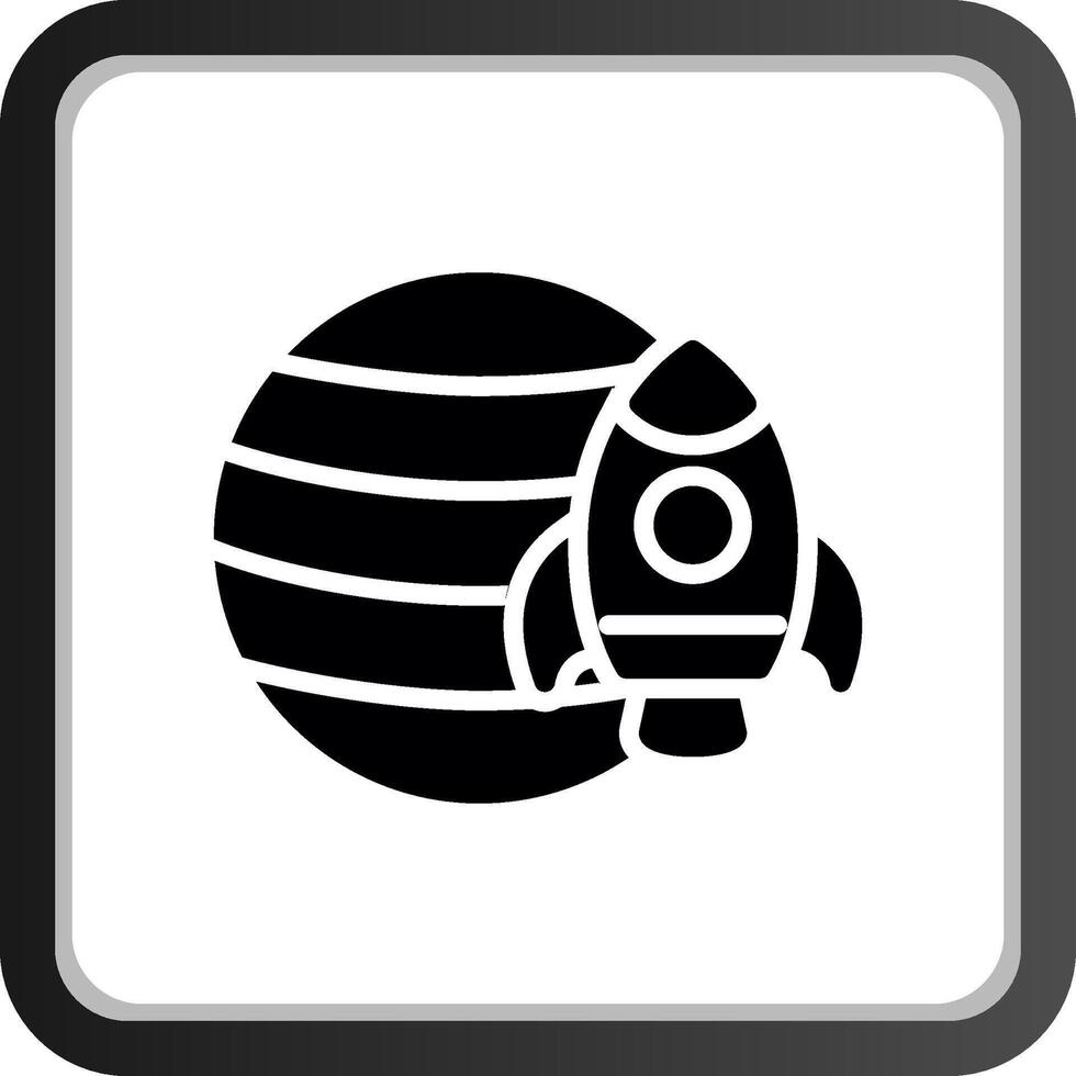 Planet kreatives Icon-Design vektor