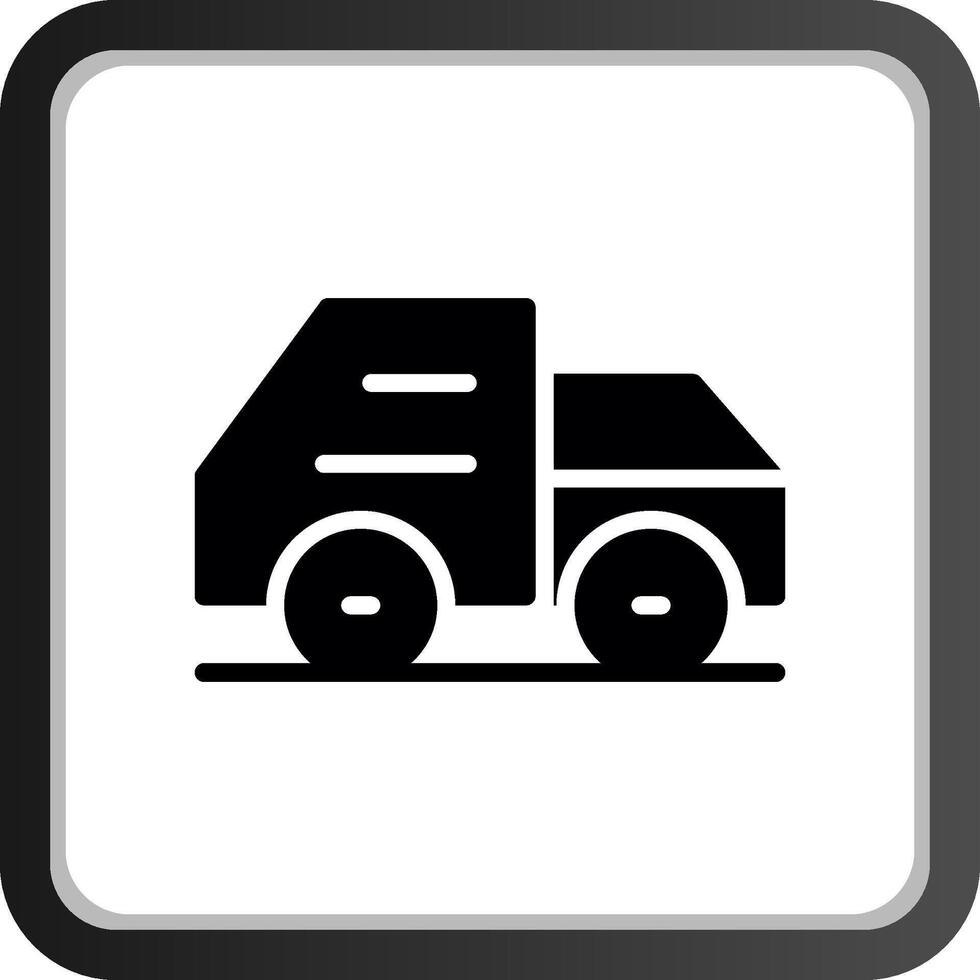 Müll LKW kreativ Symbol Design vektor