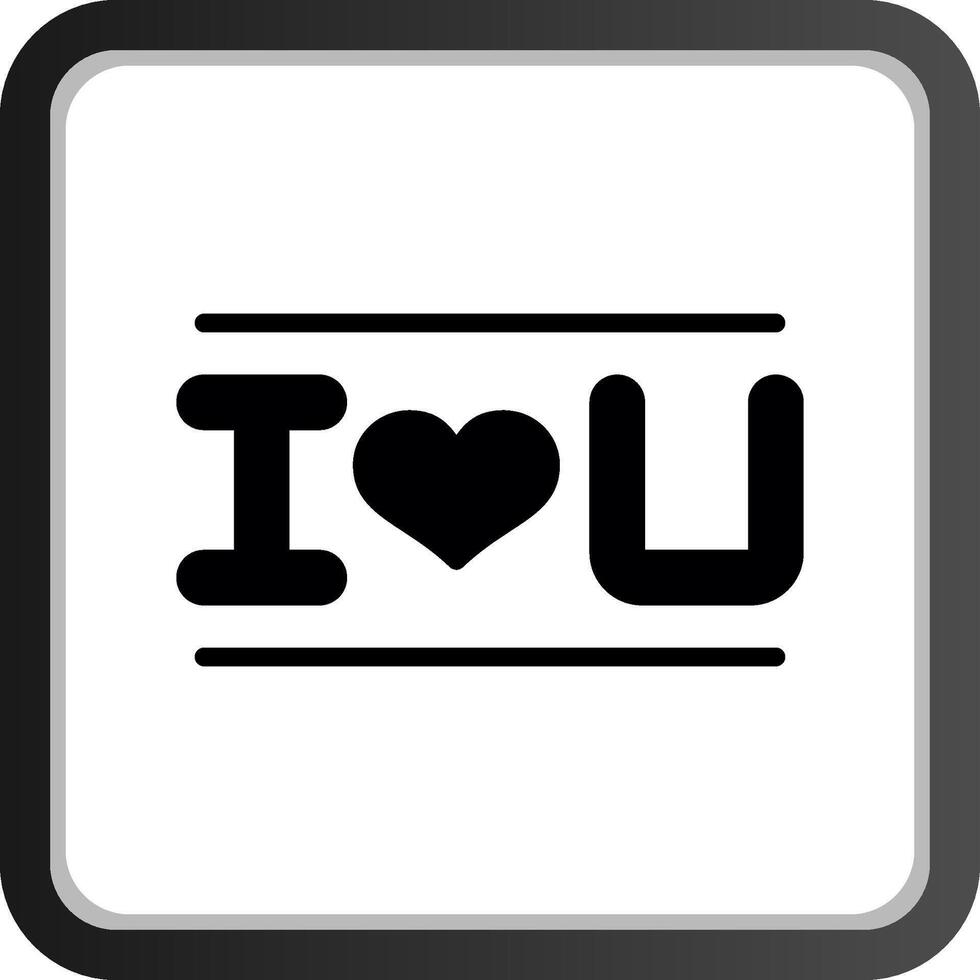 liebe kreatives Icon-Design vektor