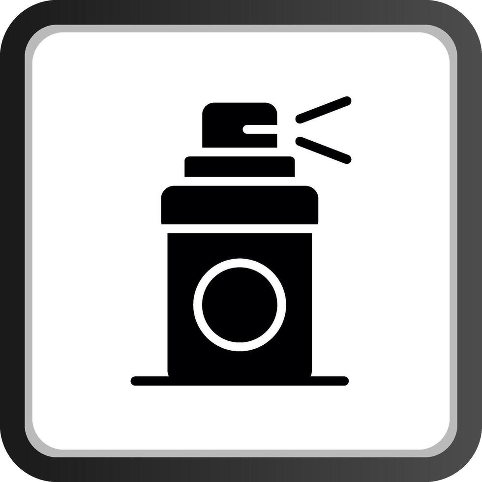 Farbspray kreatives Icon-Design vektor