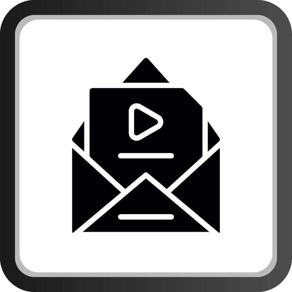 E-Mail-Werbung kreatives Icon-Design vektor