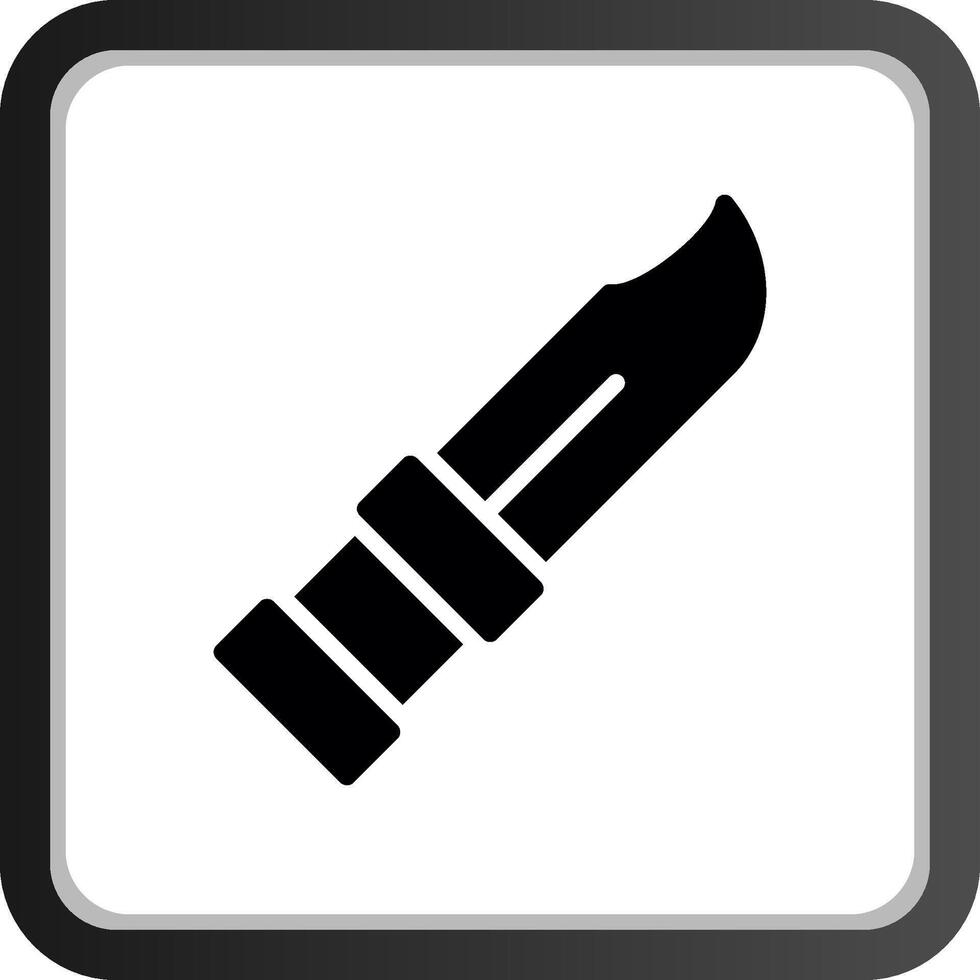 Messer kreatives Icon-Design vektor