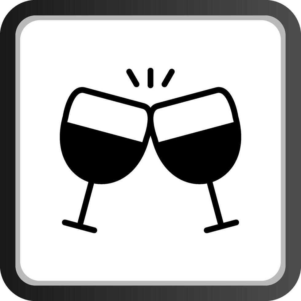 Wein kreatives Icon-Design vektor