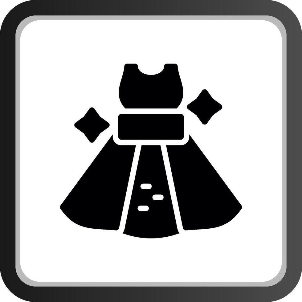 Kleid kreatives Icon-Design vektor