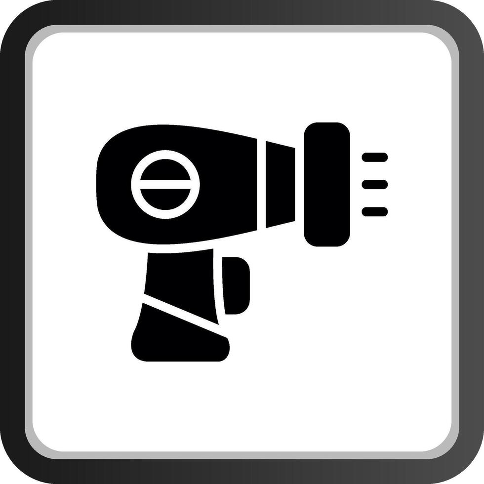 Haartrockner kreatives Icon-Design vektor