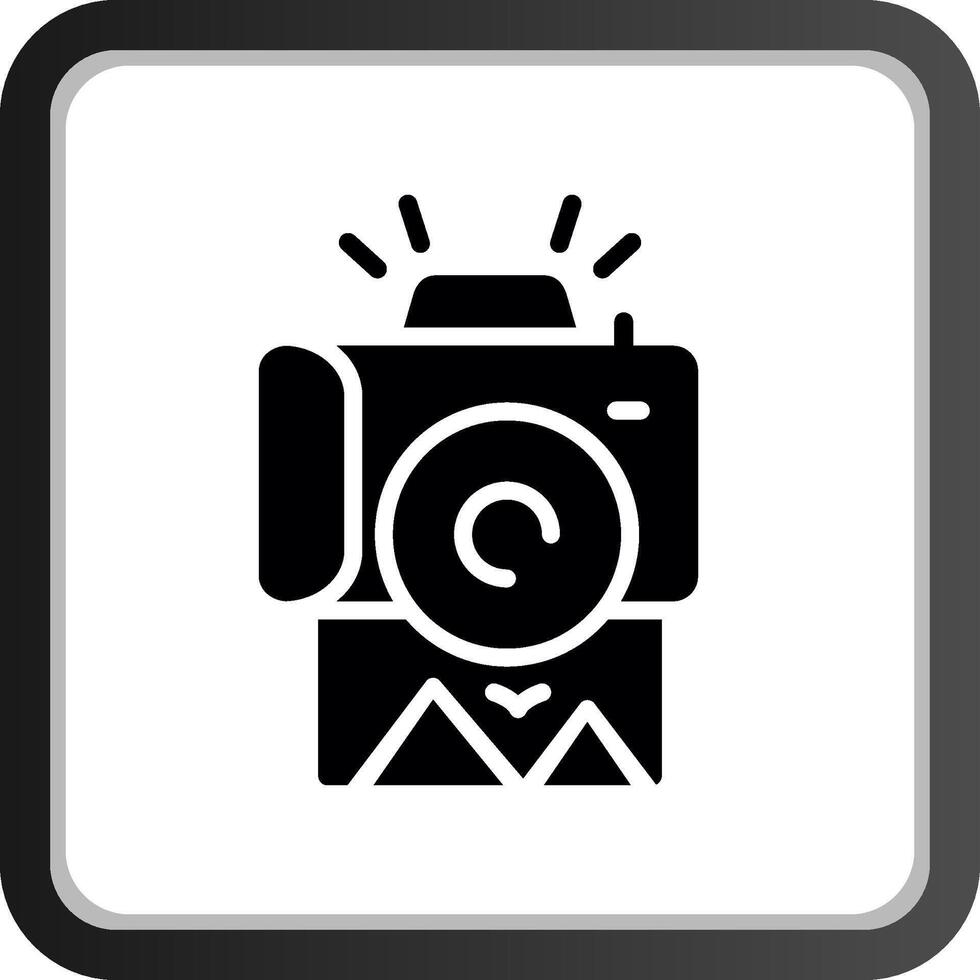 kreatives Icon-Design für Sofortfotos vektor