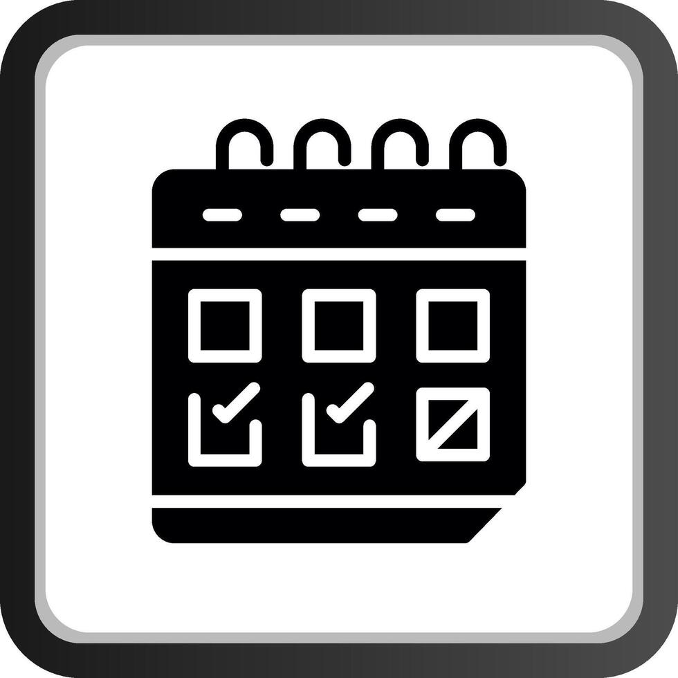 Kalender kreatives Icon-Design vektor