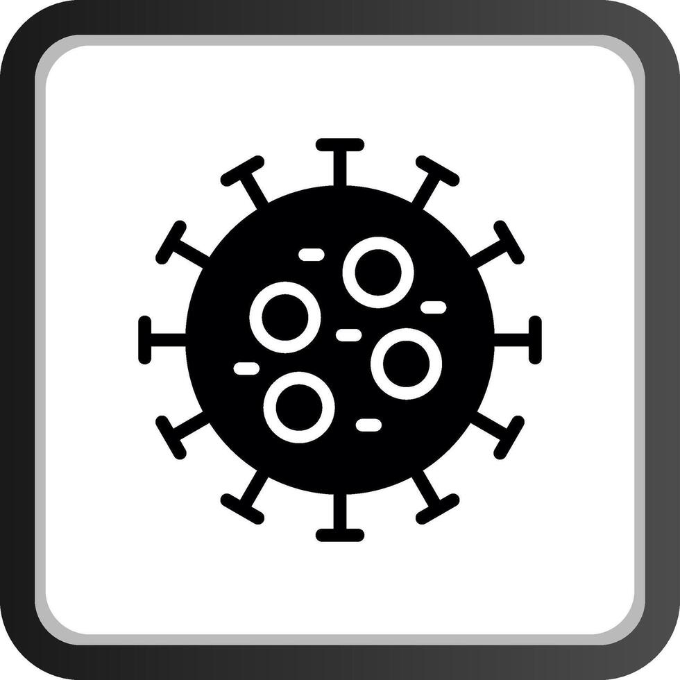 coronavirus kreativ ikon design vektor
