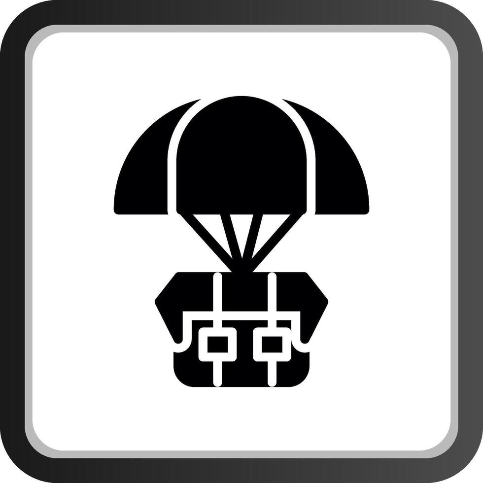 Airdrop kreatives Icon-Design vektor