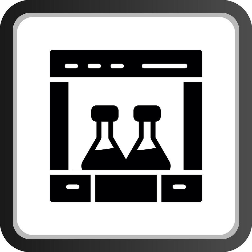 Chemie kreatives Icon-Design vektor