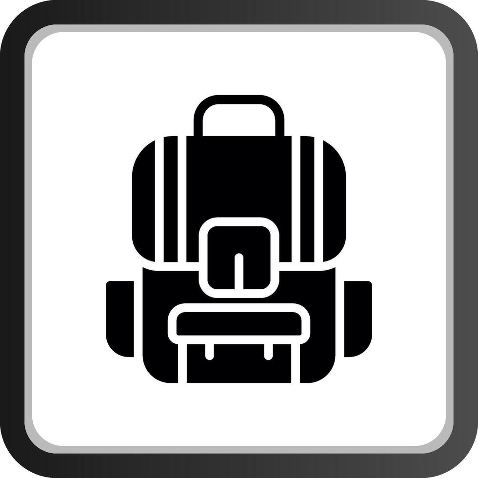 Rucksack kreatives Icon-Design vektor