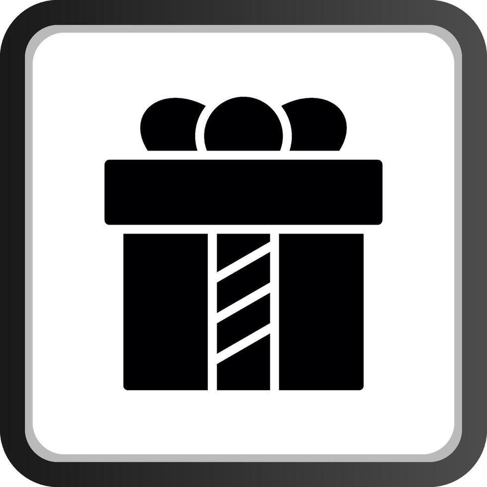 Geschenk kreatives Icon-Design vektor