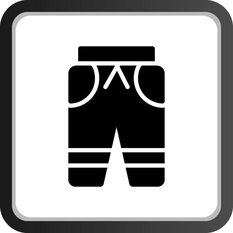 Skihose kreatives Icon-Design vektor