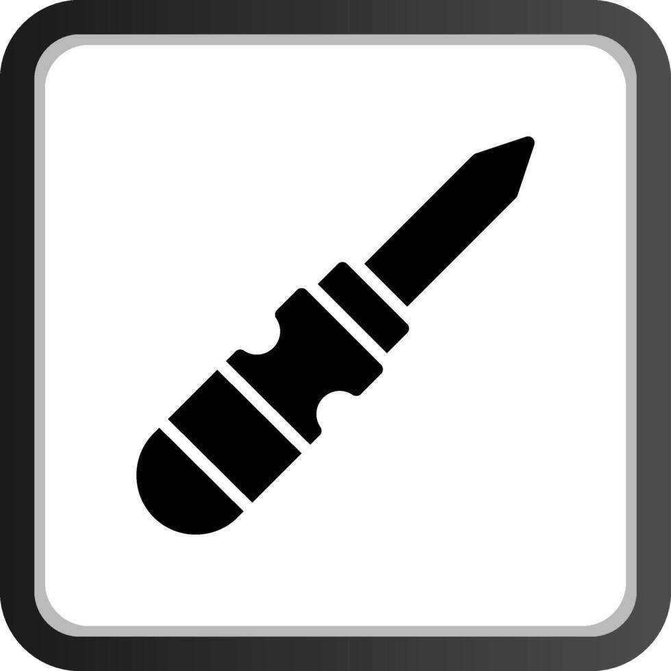 Bradawl kreatives Icon-Design vektor