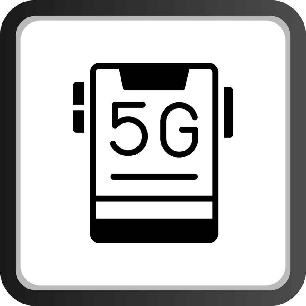 5g kreativ ikon design vektor