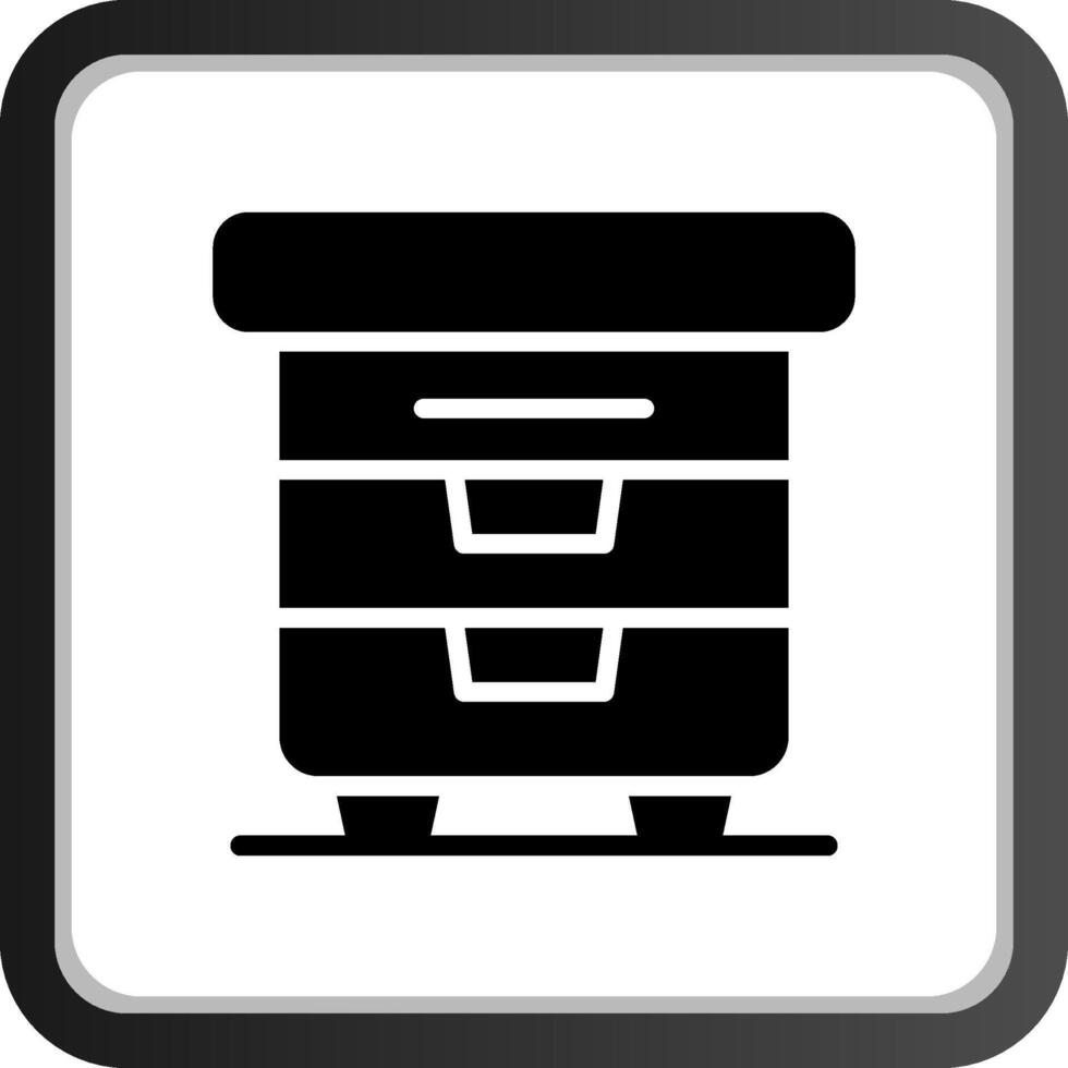 Kommode kreatives Icon-Design vektor