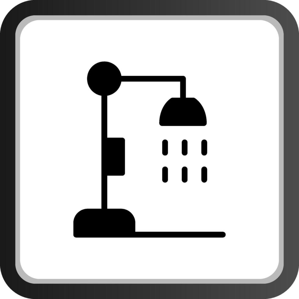 dusch kreativ ikon design vektor