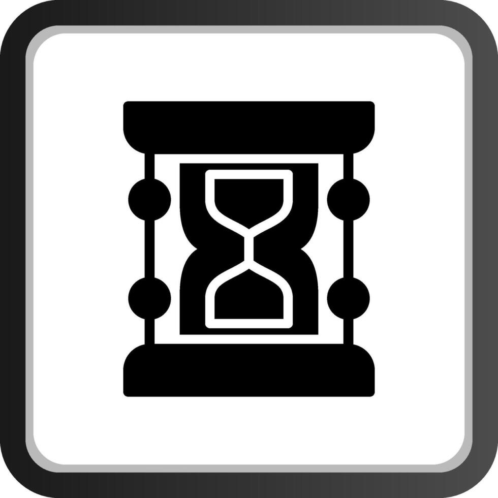 timglas kreativ ikon design vektor