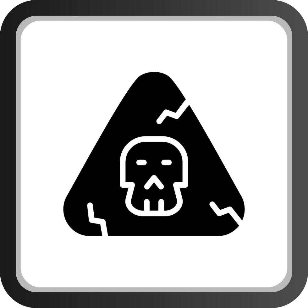 gefährliches kreatives Icon-Design vektor