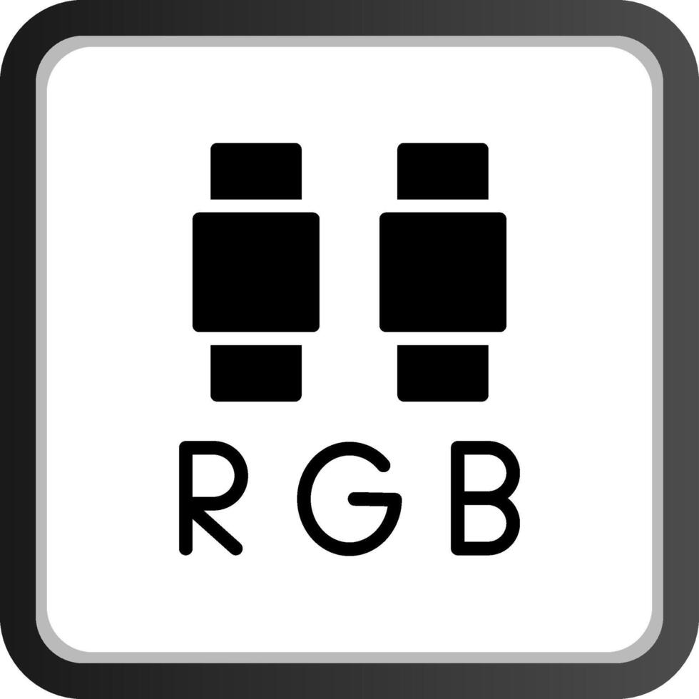 RGB-kreatives Icon-Design vektor