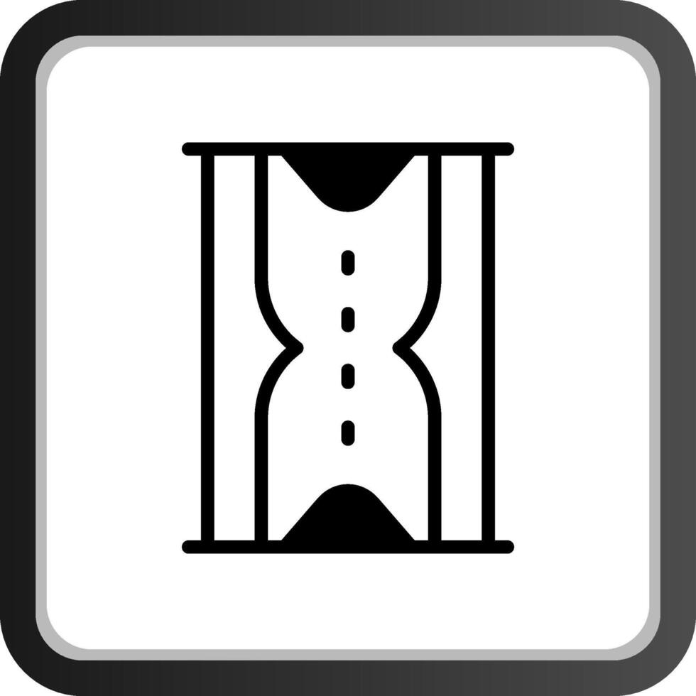 Sanduhr kreatives Icon-Design vektor