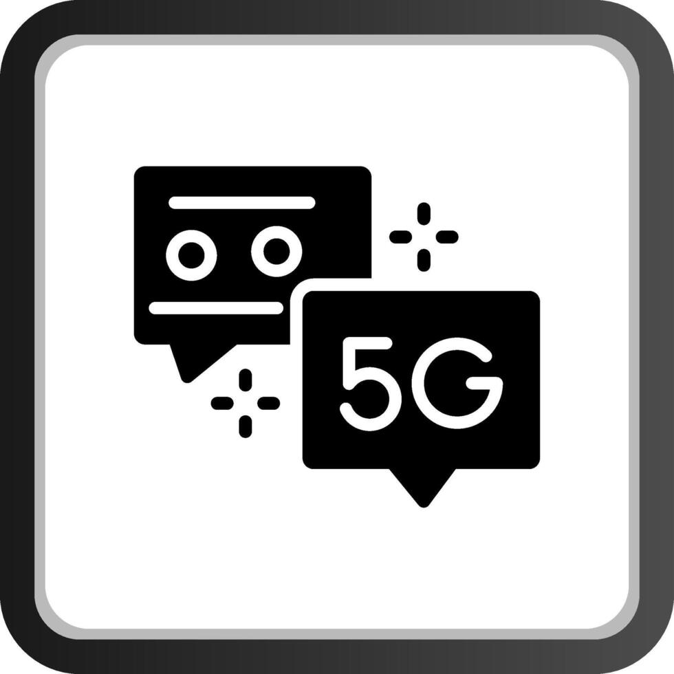 5g kreativ ikon design vektor